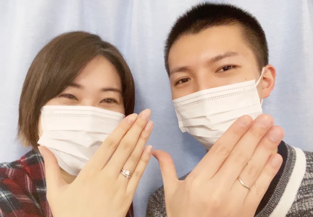 二人の一生の宝物!カッコよさも可愛さもあるフローラに惹かれて。