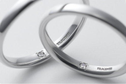 ふたりだけの“双子ダイヤモンド®”で<br>愛着の結婚指輪