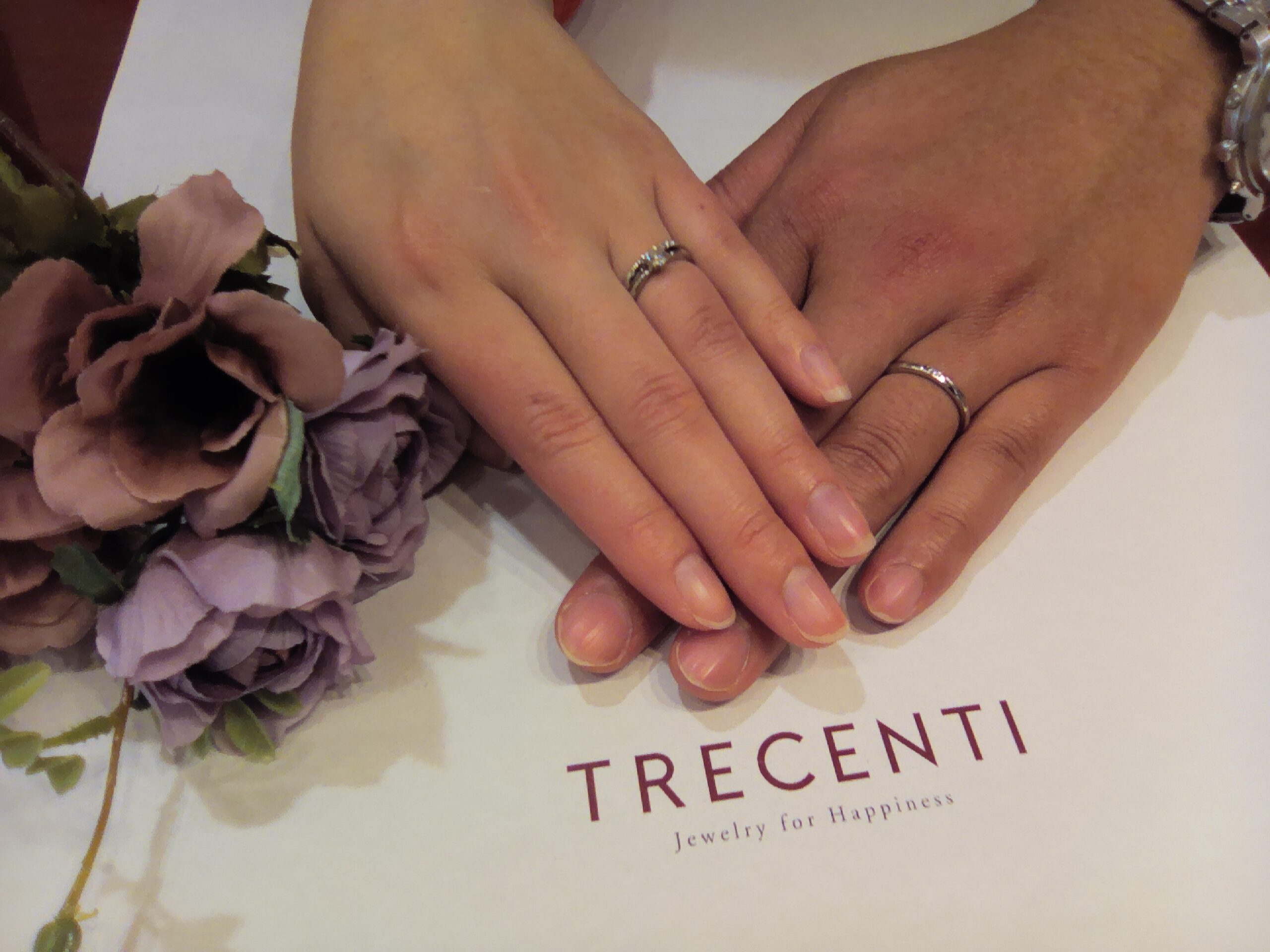 最高の指輪を選べました！のイメージ