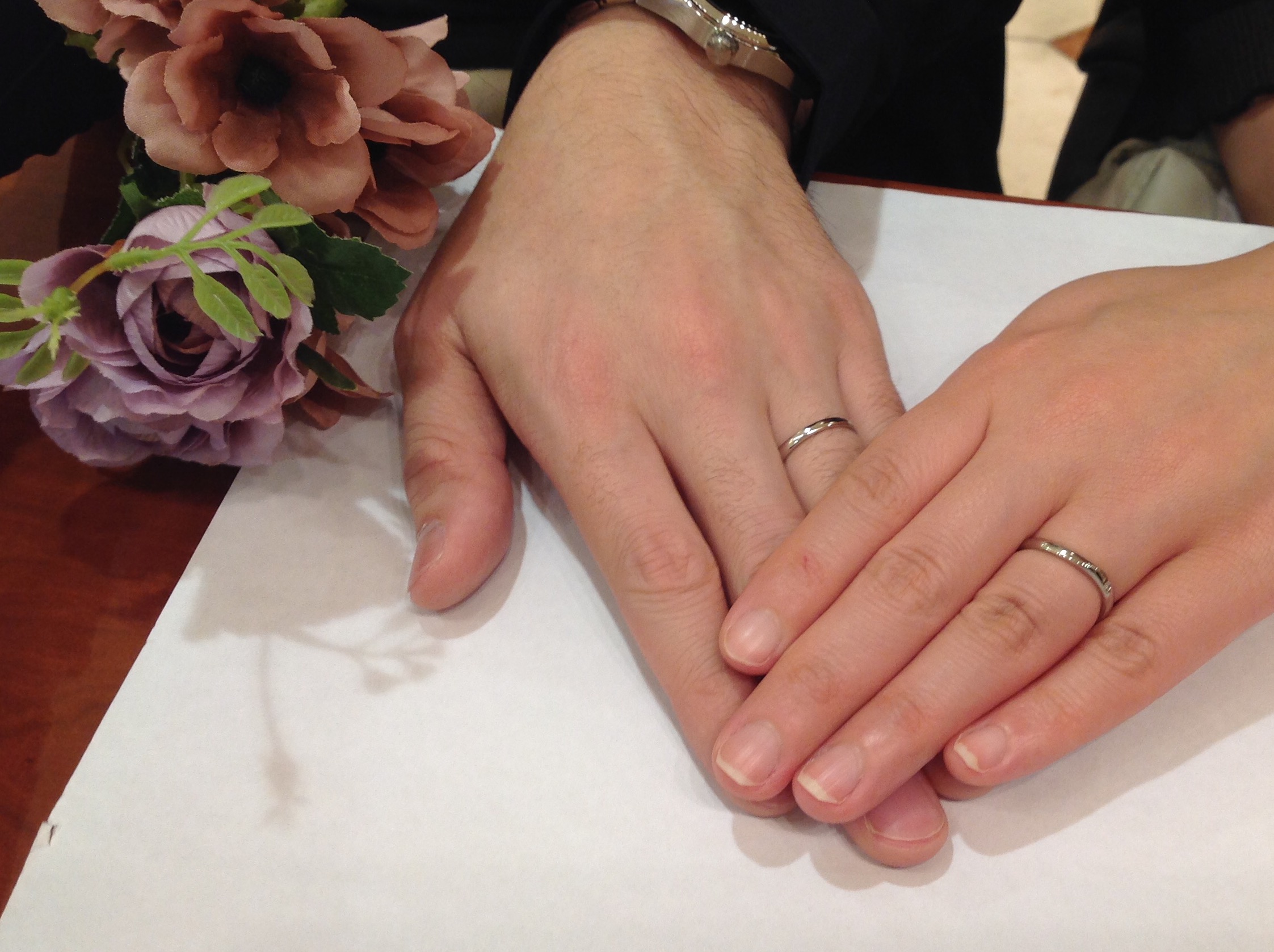 理想の指輪を選べました。のイメージ